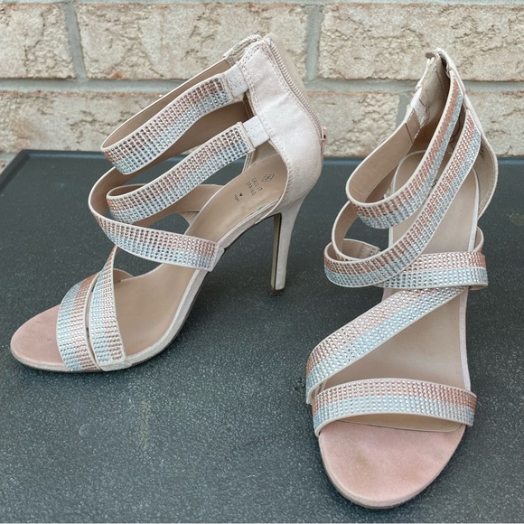 Call it Spring Rose Gold heels - Picture 2 of 6